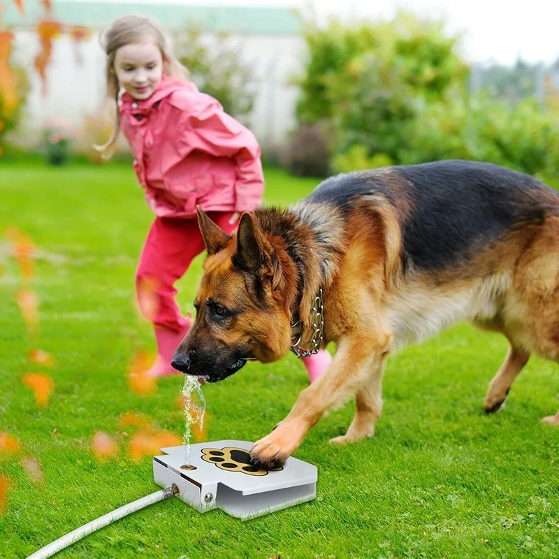 Bebedero automático con pedal para perros y gatos – Dispensador agua - imagen 2