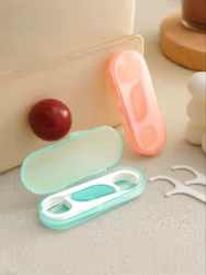 Hilo dental portatil para mascotas - kit de viaje para perros y gatos