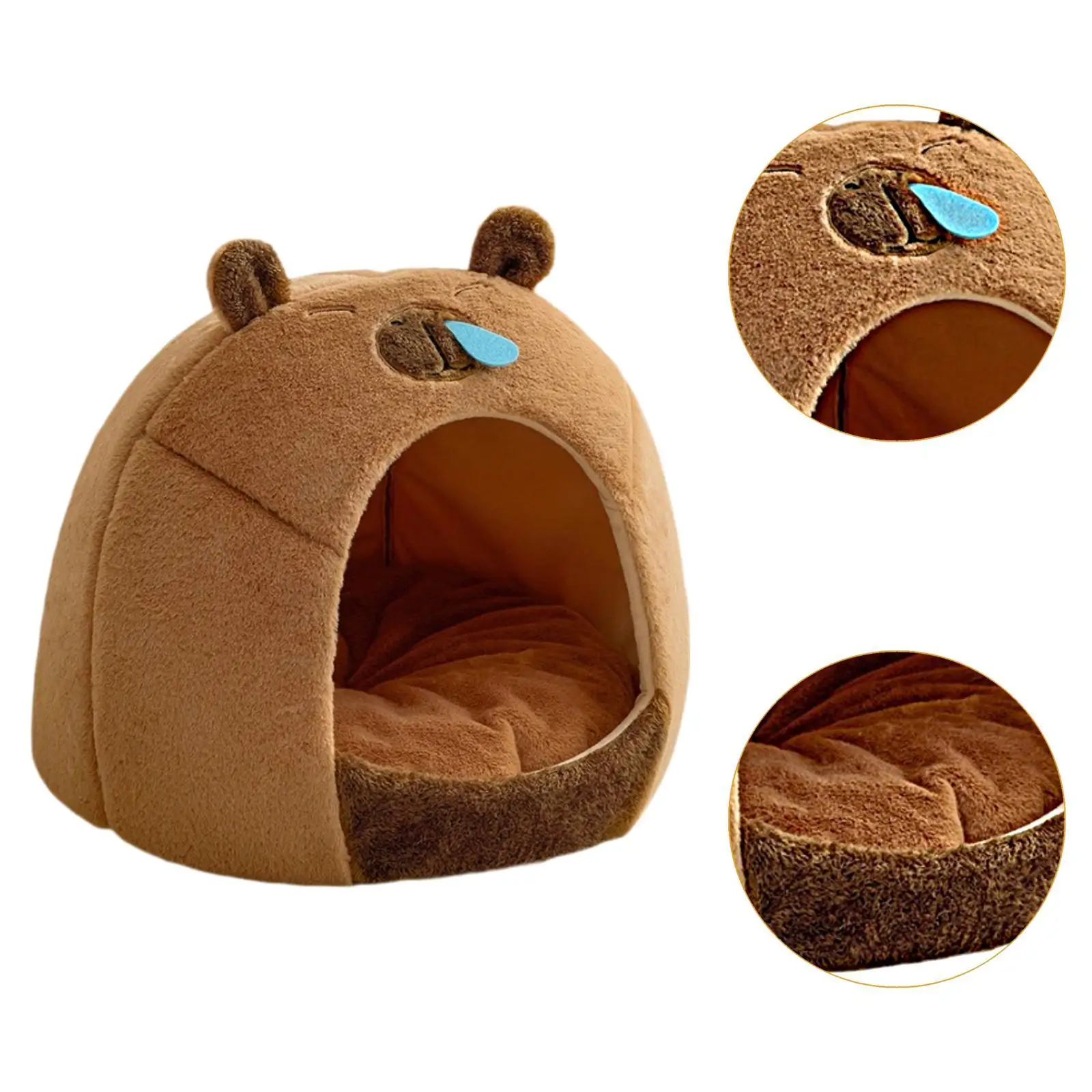 Cat Bed Cave House Tents Self Warming Pet Bed for Kittens Pet Supplies Kitty