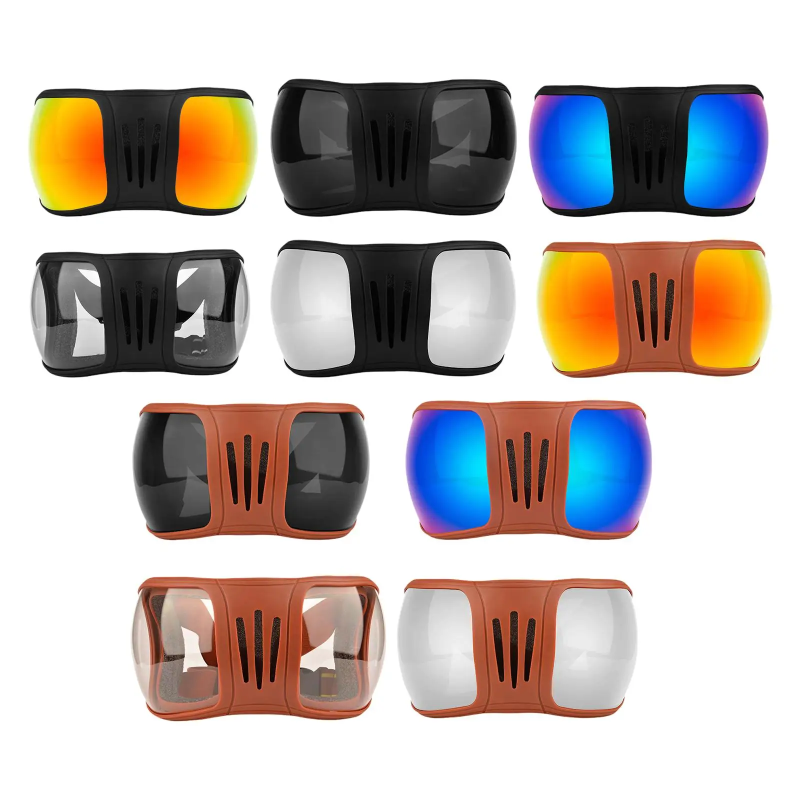 Horse Racing Goggles Windproof Horse Eye Cover for Jumping Outdoor Trail