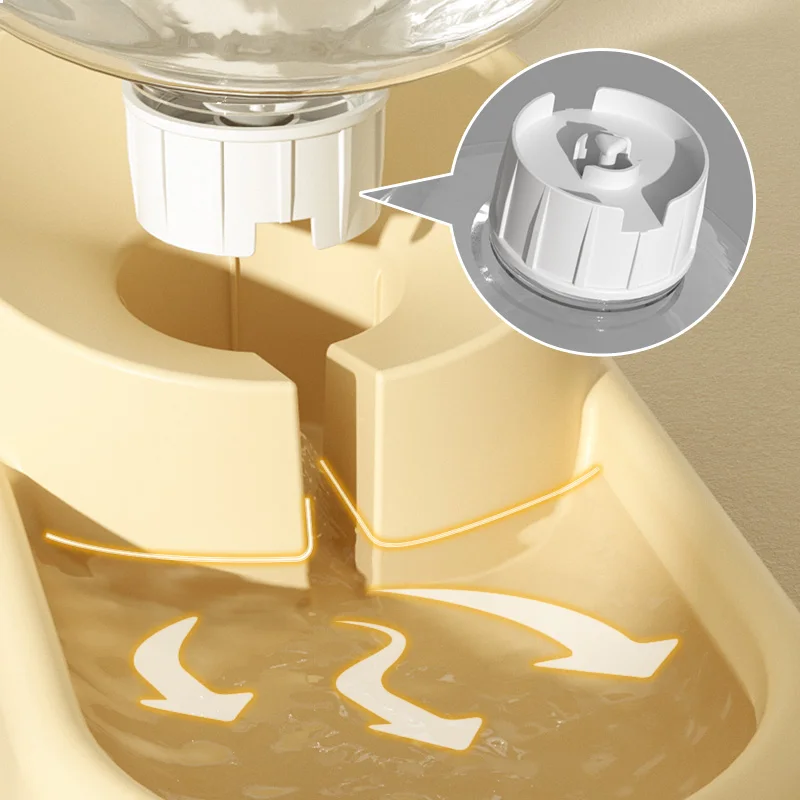 HOOPET-comederos automáticos para perros, botella de agua, tazón para gatos, almacenamiento de alimentos, dispensador de bebidas, contenedor, suministros para mascotas - imagen 5