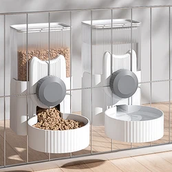Dispensador automático de agua y comida para perros y gatos