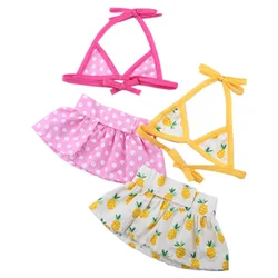 Conjunto verano para perros: bikini, traje baño y chaleco refrescante