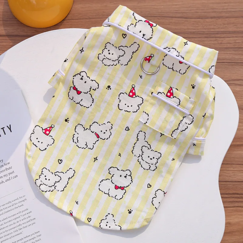 Camiseta suave para perro Yorkshire, ideal entretiempo primavera y otoño - imagen 2
