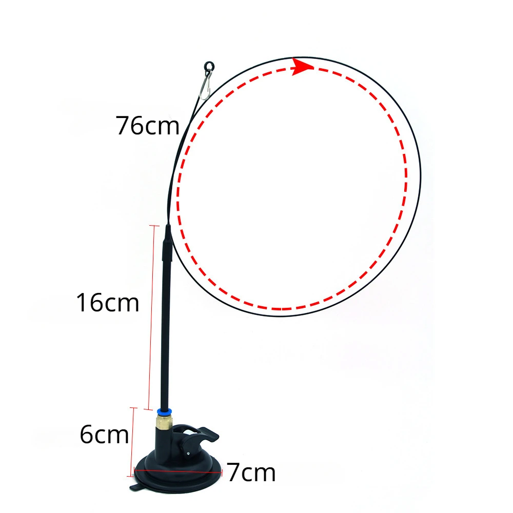 Juguete para Gato, varita para gato, pluma esponjosa con ventosa de campana, palo para gato, juguete interactivo para gatos, gatito, ejercicio de caza, producto para mascotas - imagen 4