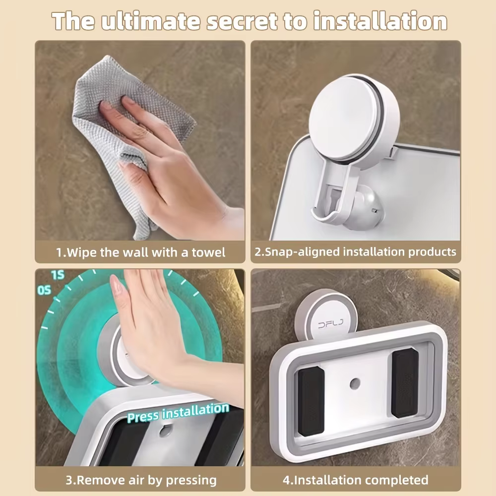 Soporte para bañar gatos y perros con ventosa impermeable - imagen 5