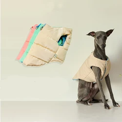 Ropa cálida e impermeable para Whippet, galgo italiano y Doberman
