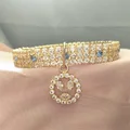 14K Gold Blue Diamon