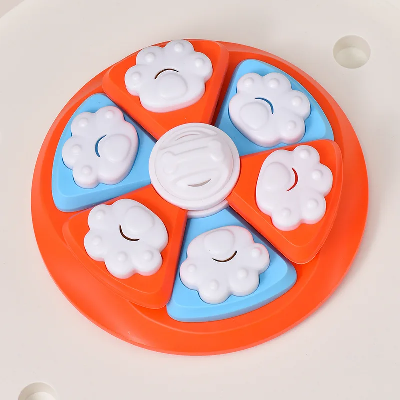 Nuevos juguetes para mascotas, tocadiscos educativos para perros, juguetes divertidos con fugas, entrenamiento de alimentos y aburrimiento lento, productos redondos para mascotas - imagen 5