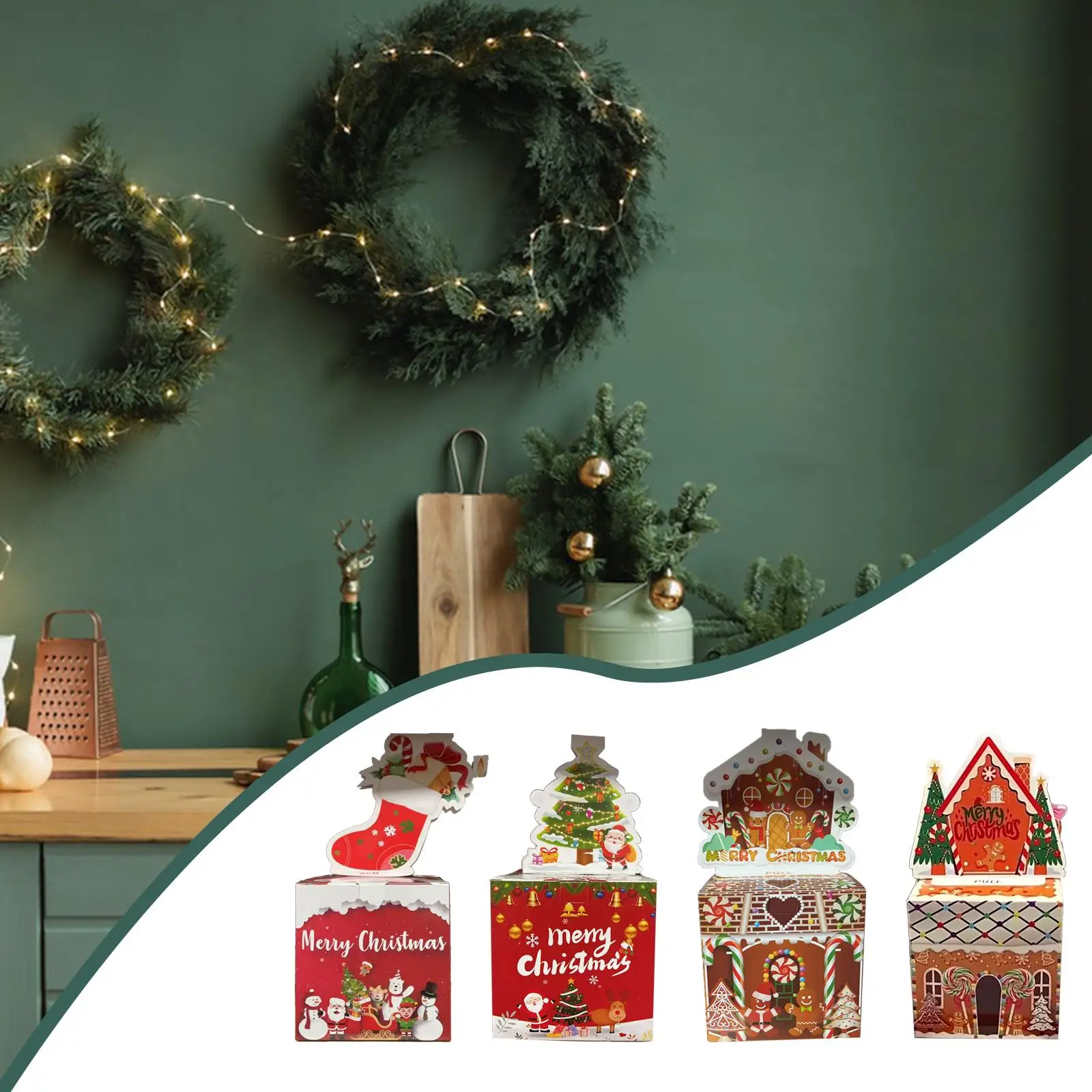 Christmas Money Box Creative Birthday Money Holder for Adults Dad