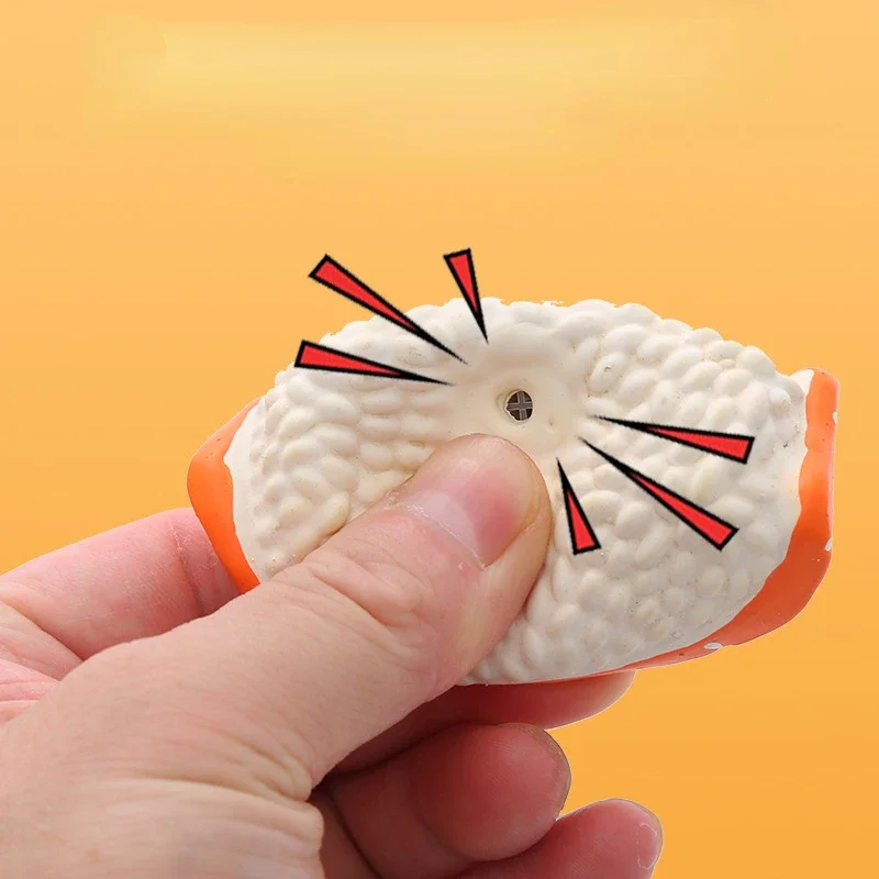 Juguete masticable de goma con forma de Sushi para mascotas, Limpieza de dientes para perros pequeños y medianos, resistente a las mordeduras, suministros para mascotas - imagen 3