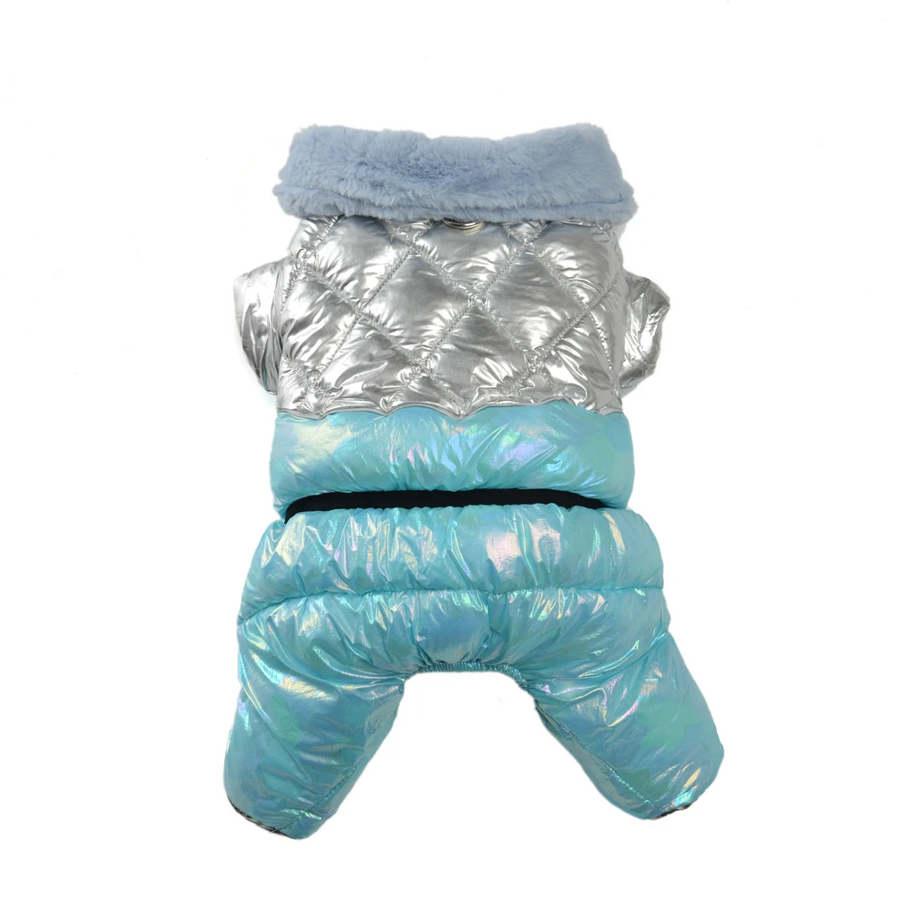 Mono cálido de invierno para mascotas, para perros pequeños y medianos, mono impermeable para perros, disfraz de mono a prueba de viento para Bulldog Francés, Chihuahua - imagen 2