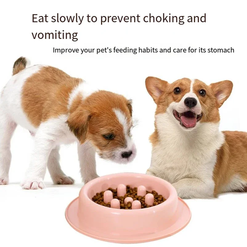 Alimentador lento, cuenco rompecabezas para gatos pequeños, antideslizante, antisuchutado, cuenco para perros, accesorios para cachorros, cuenco para perros de alimentación lenta - imagen 2