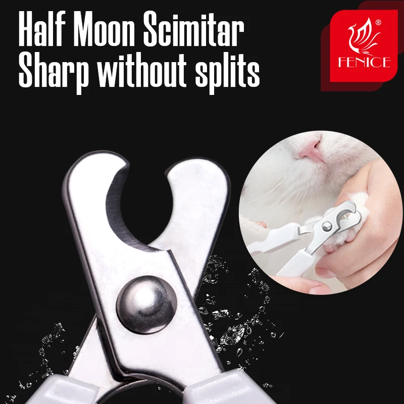 Fenice – ciseaux à ongles pour animaux domestiques, accessoires de toilettage pour chiens, chats, oiseaux, lapins - imagen 3