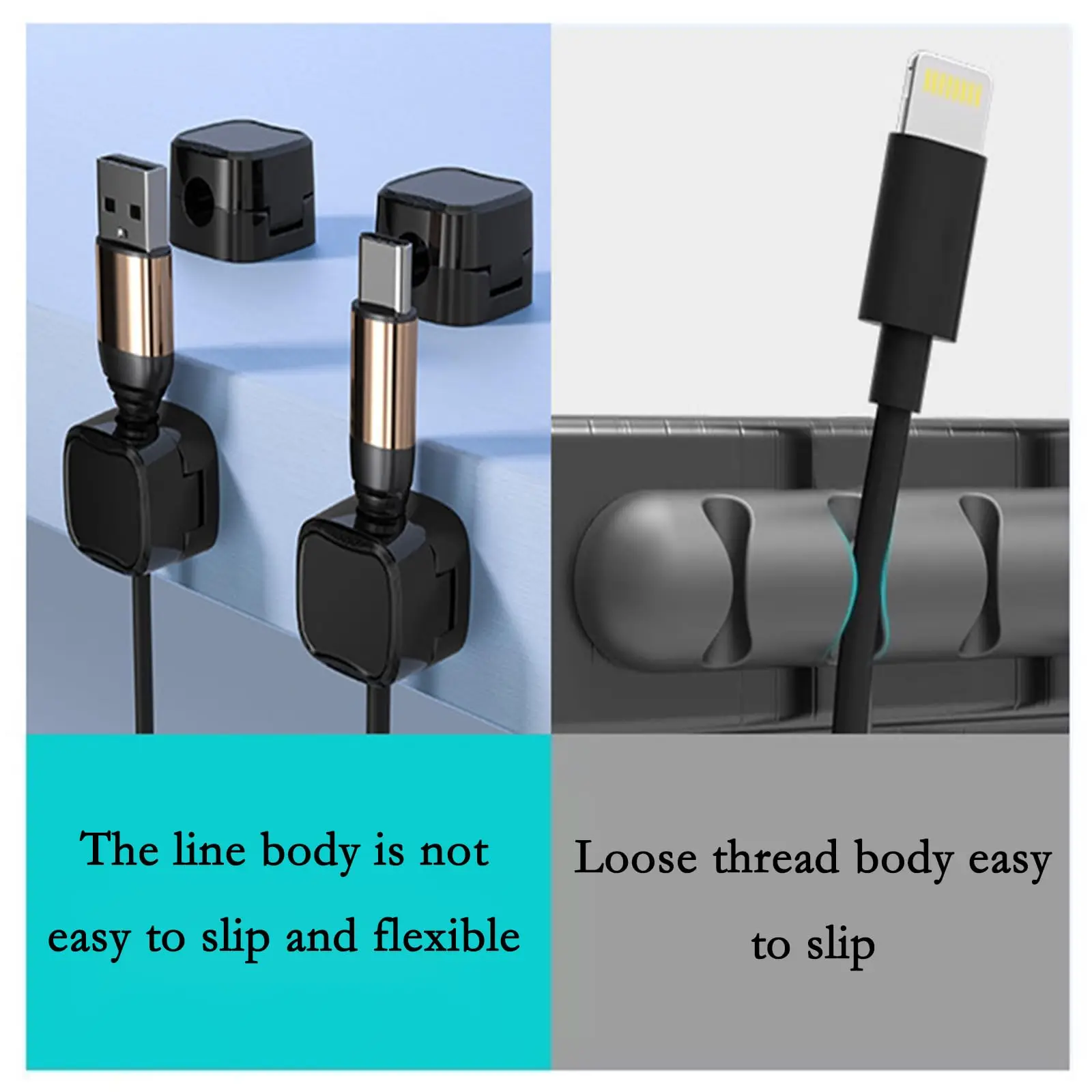 Organizador magnético de cables para mascotas – clips prácticos pared - imagen 5