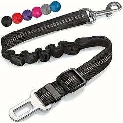 Cinturón de seguridad para perros coche, nailon elástico y reflectante