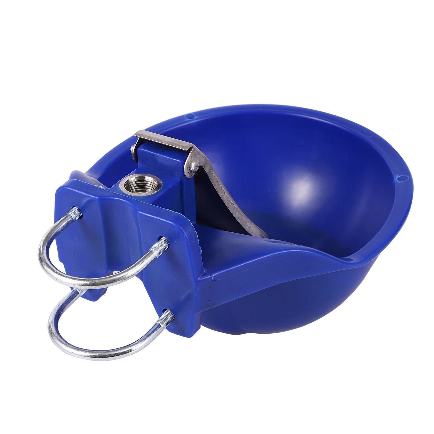 Bebedero de agua para ganado y cabras, tazón automático de acero para agua, lengua, vaca, caballo, alimentación de animales de granja - imagen 5