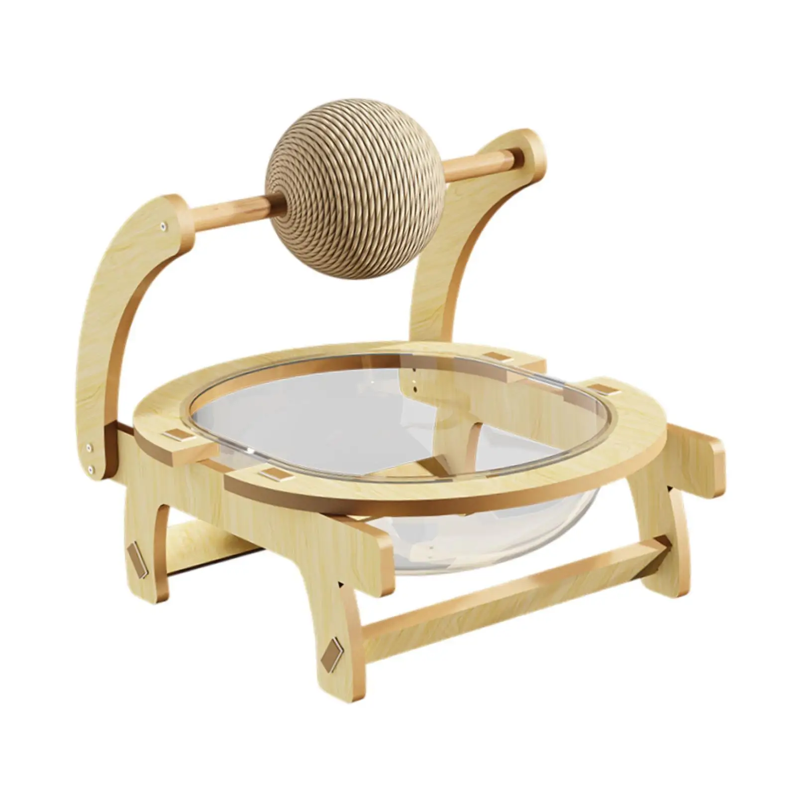 Cápsula espacial para gatos, cueva, suministros para mascotas, cama de nave espacial transparente Universal para las cuatro estaciones, nido para dormir para gatito - imagen 3