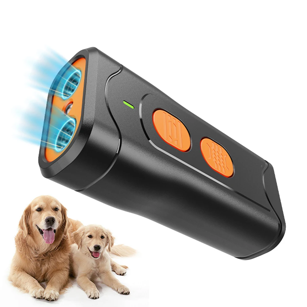 Antiladridos ultrasónico portátil para perro – Mini con doble cabezal
