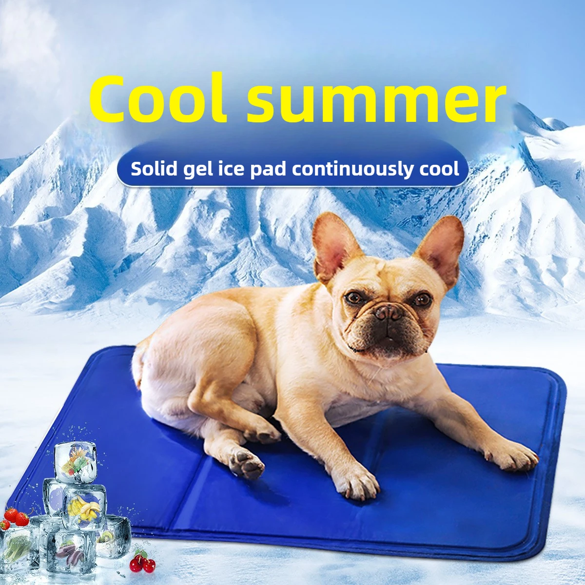 Alfombra refrigerante de gel para perros y gatos – Fresca en verano - imagen 5