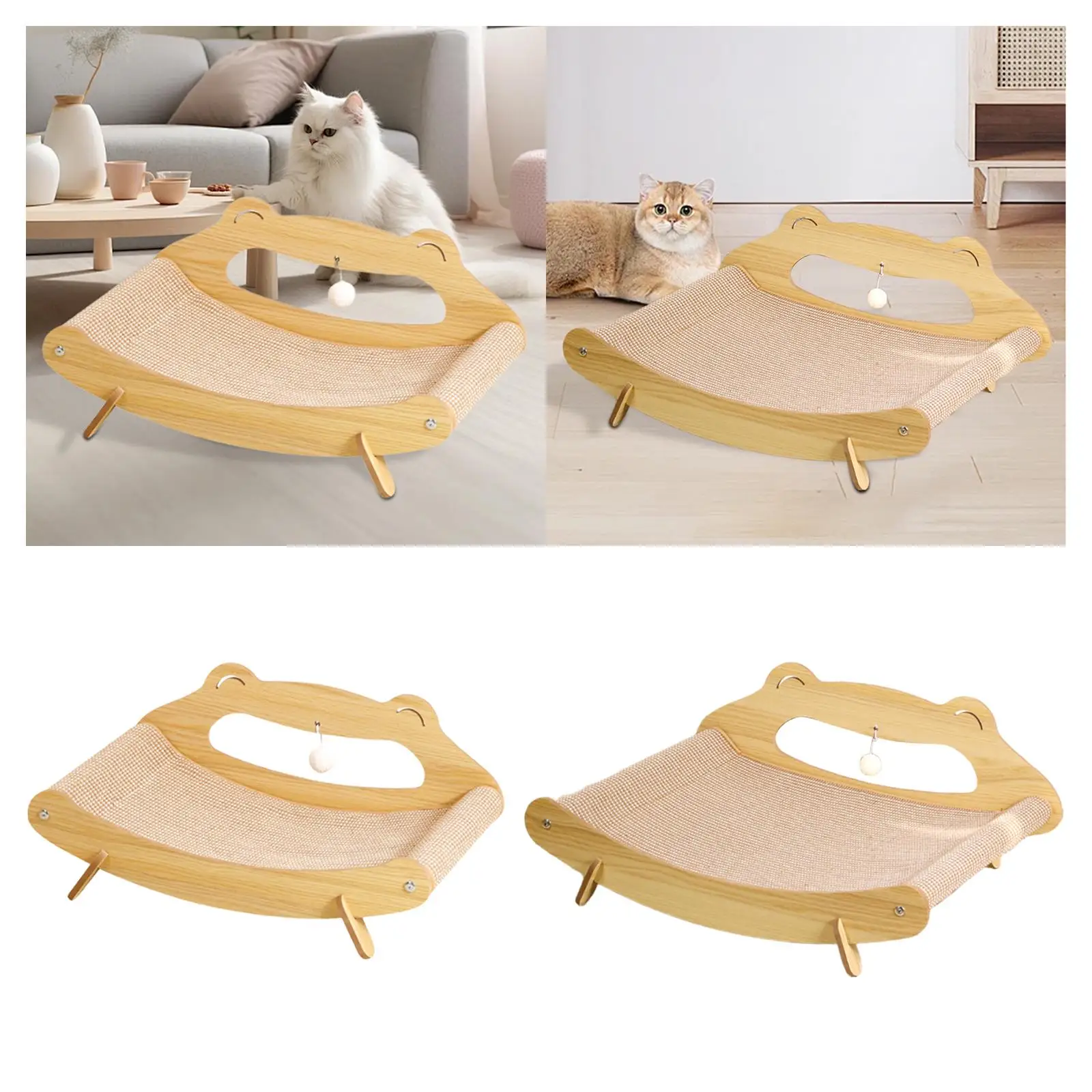 Cat Scratcher Floor Standing Cat Plaything for Small Dogs Indoor Cats