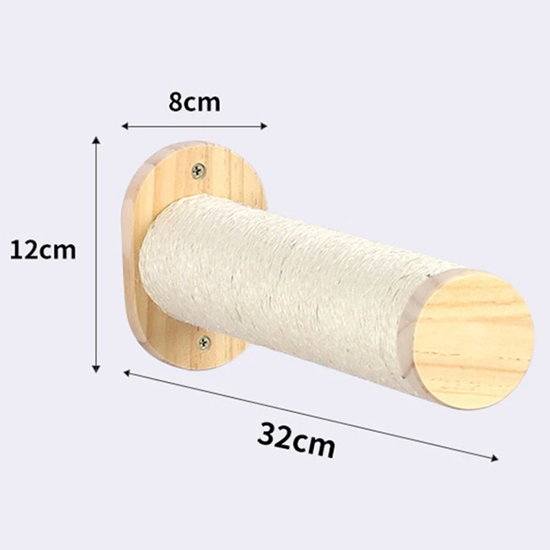 Rascador grande de madera maciza para gatos, productos profesionales para mascotas, accesorios para gatos, suministros de entrenamiento para animales - imagen 5