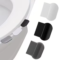 Elevador de asiento para inodoro con mango autoadhesivo sin contacto