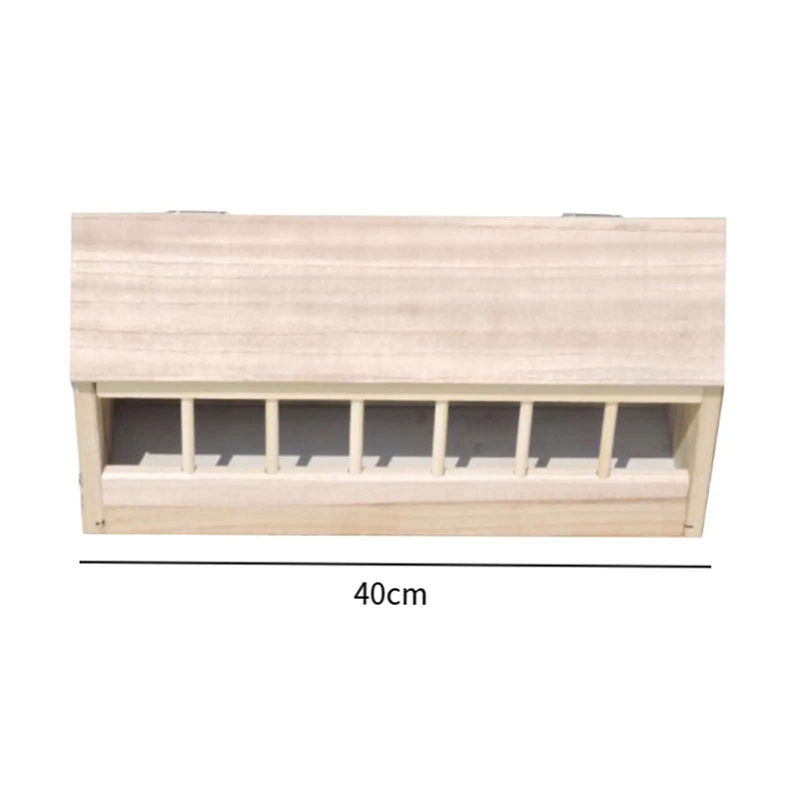 40cm Wooden Pigeon Feeder Trough Food Dispenser House Design Pigeon Supplie Poultry Trough Dish Bird Feeder for Pigeon 40cm Wooden Pigeon Feeder Trough Food Dispenser House Design Pigeon Supplie Poultry Trough Dish Bird Feeder for Pigeon