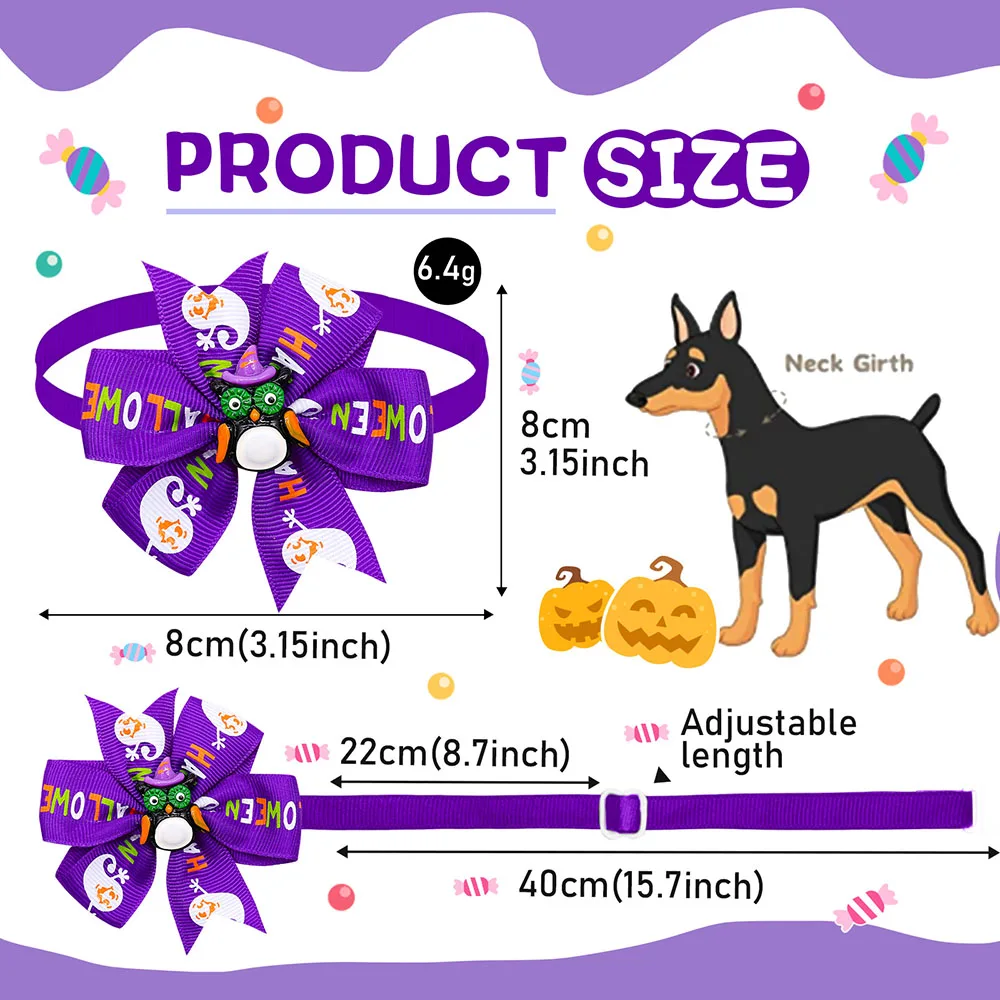 60 Pajaritas Calabaza Halloween para Mascotas - imagen 2