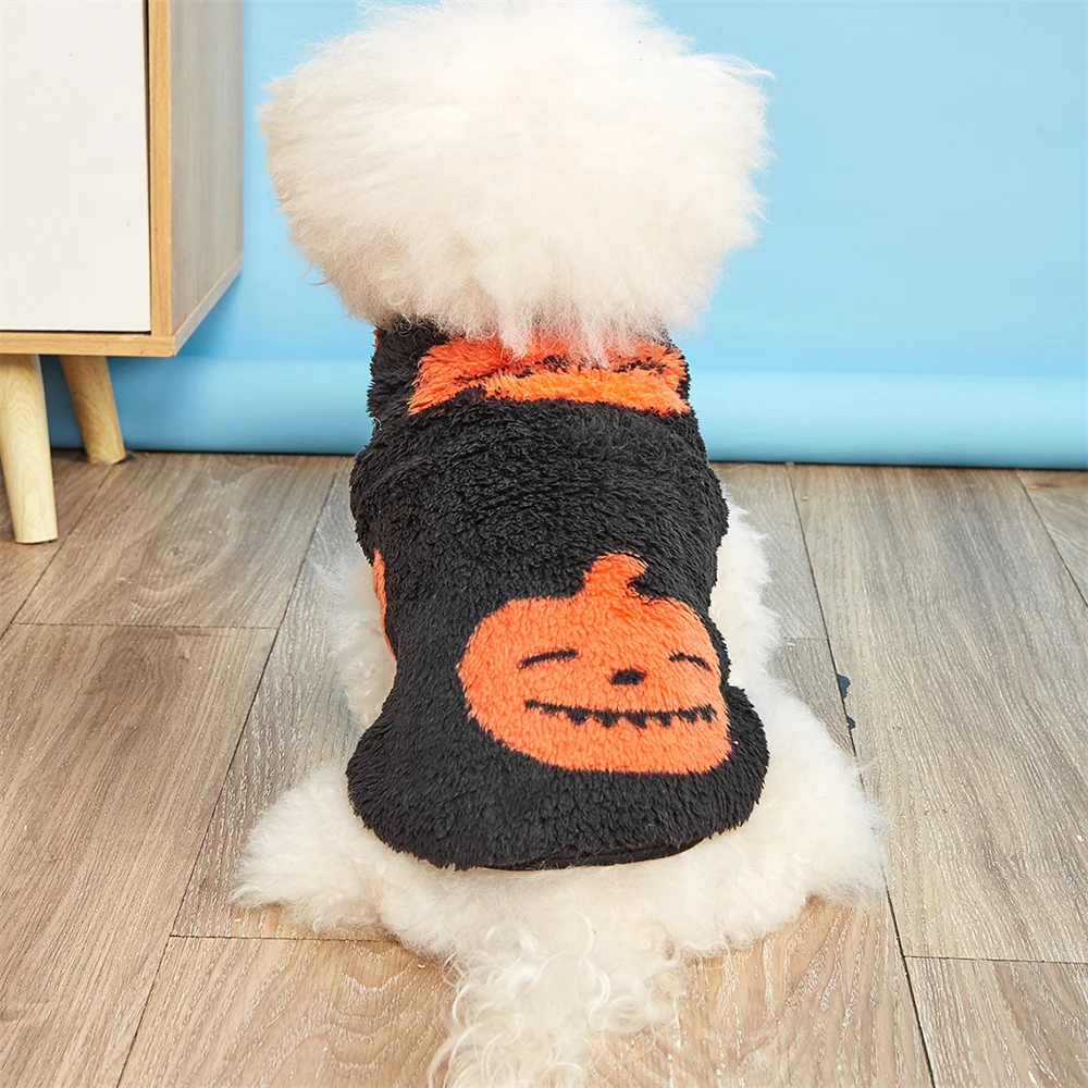 Chaqueta cálida de invierno para gatos Sphynx, chaleco para gatos, Gotas, ropa con estampado de lana para mascotas, suéter, chaleco persa para perros y gatitos, disfraz para mascotas - imagen 4