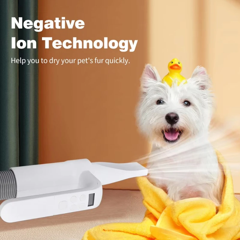 Secador profesional para mascotas, secador de pelo para perros y cachorros, accesorios para gatos, gatitos y perros, soplador portátil, secadores para perros y gatos, máquina para el cuidado de mascotas - imagen 5