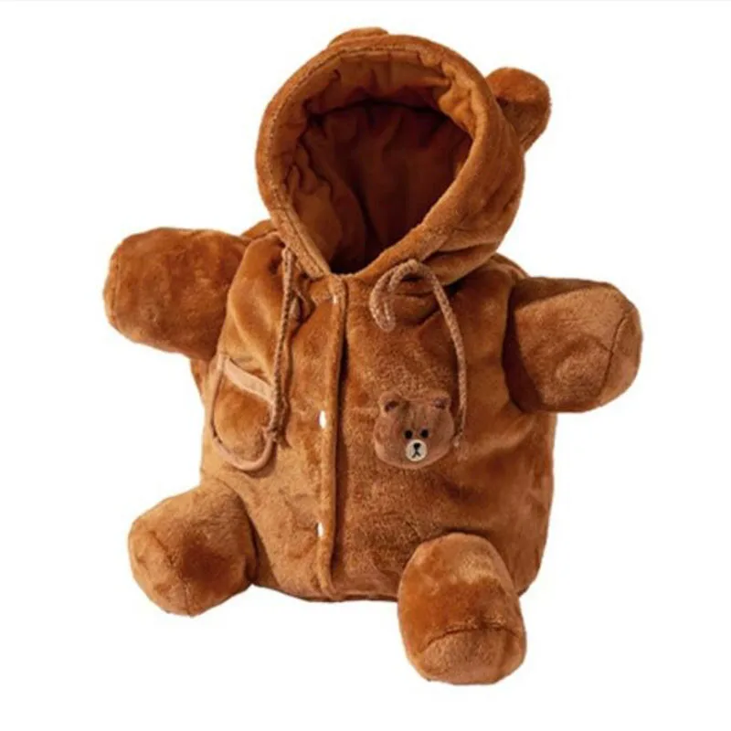 Bolso bandolera para mascotas, transporte cruzado, más terciopelo, grueso, portador plegable, ropa para perros, cálido, de viaje, de invierno