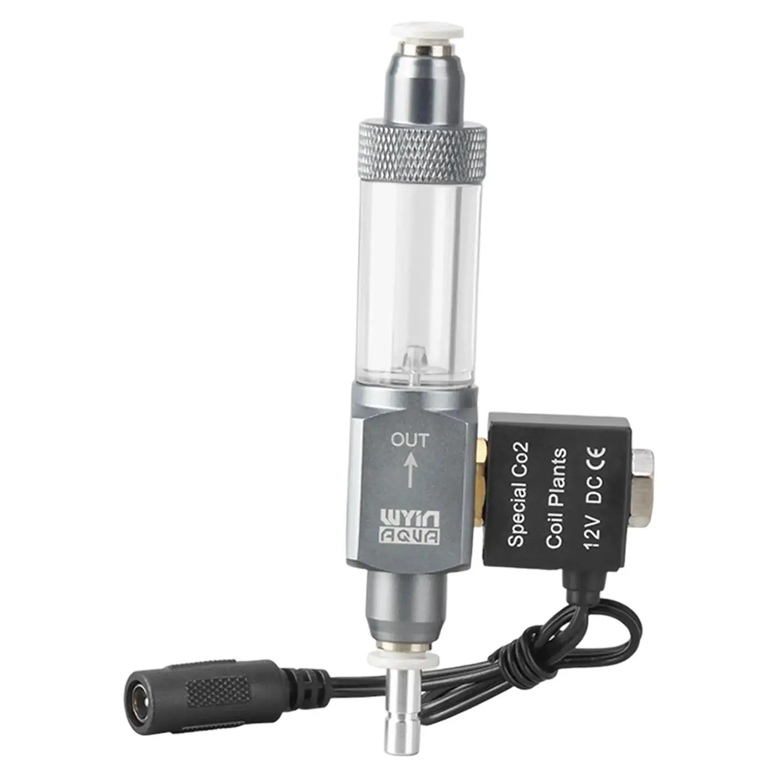 CO2 Bubble Counter Practical Easy to Use Co2 Tube Single Head