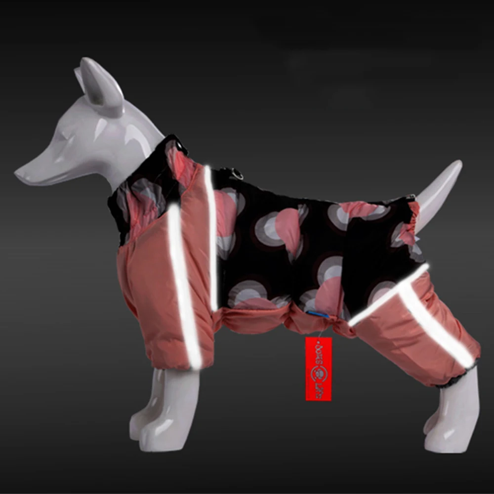 Mono de invierno reflectante para perros pequeños – Impermeable y suave - imagen 3