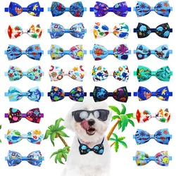 Lazos para perros pequeños - 50 uds, pajaritas y corbatas de moda