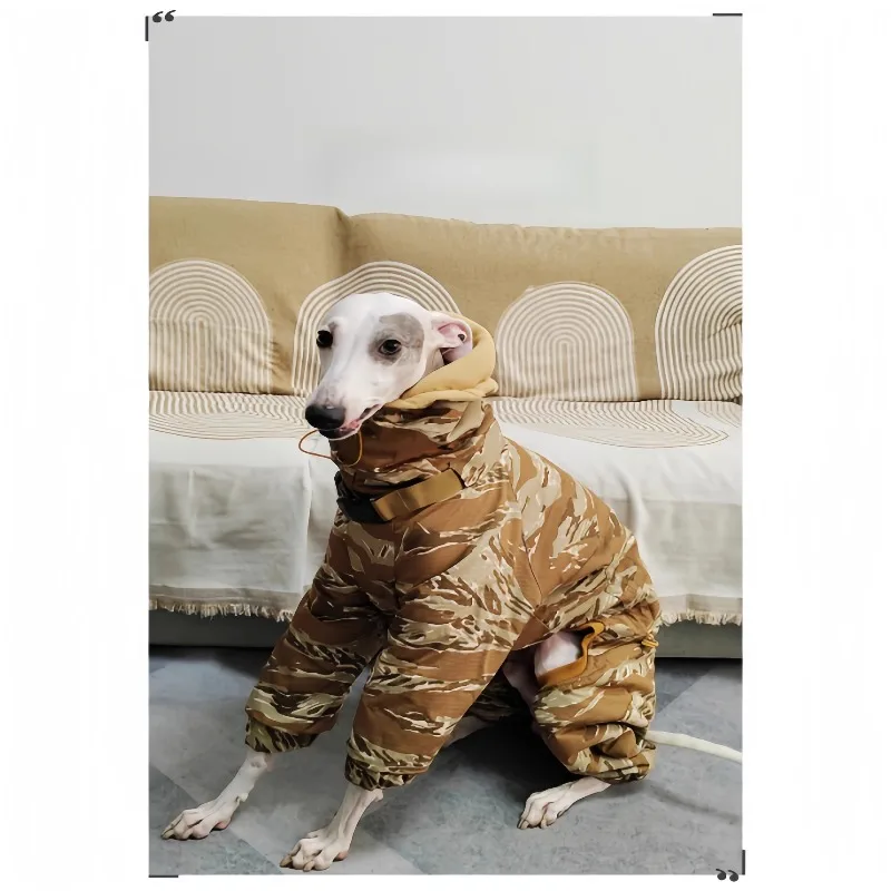 Ropa de invierno para perros, ropa gruesa para perros grandes, ropa impermeable para exteriores de otoño para mascotas, accesorios para mascotas, suministros de productos - imagen 4