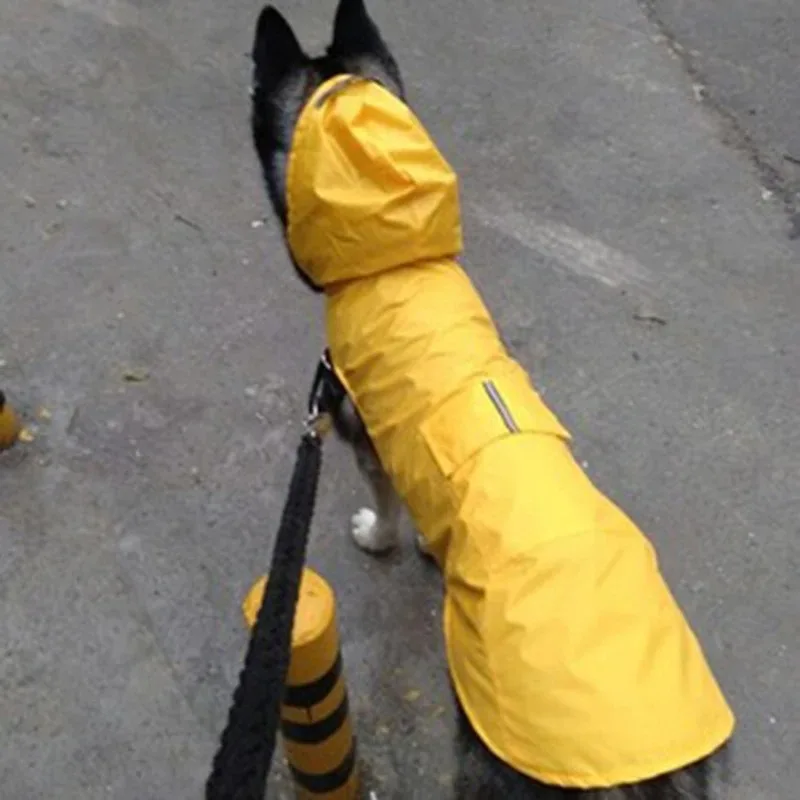 Chubasquero Para perros, chaqueta, ropa reflectante, Poncho de lluvia impermeable, ropa impermeable para exteriores, disfraz, suministros Para Mascotas, Artículos Para Mascotas - imagen 4