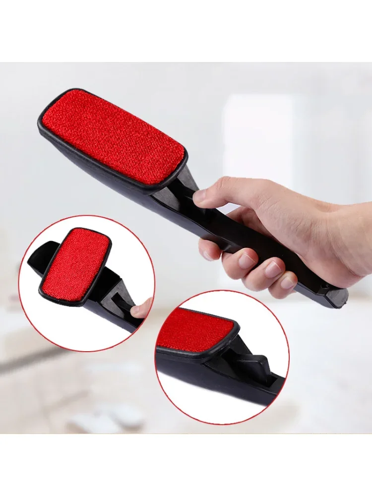 Cepillo estático giratorio para perro, cachorro de pelo de cepillo de fregado, cepillo electrostático creativo para limpieza en seco, el polvo se puede girar - imagen 3