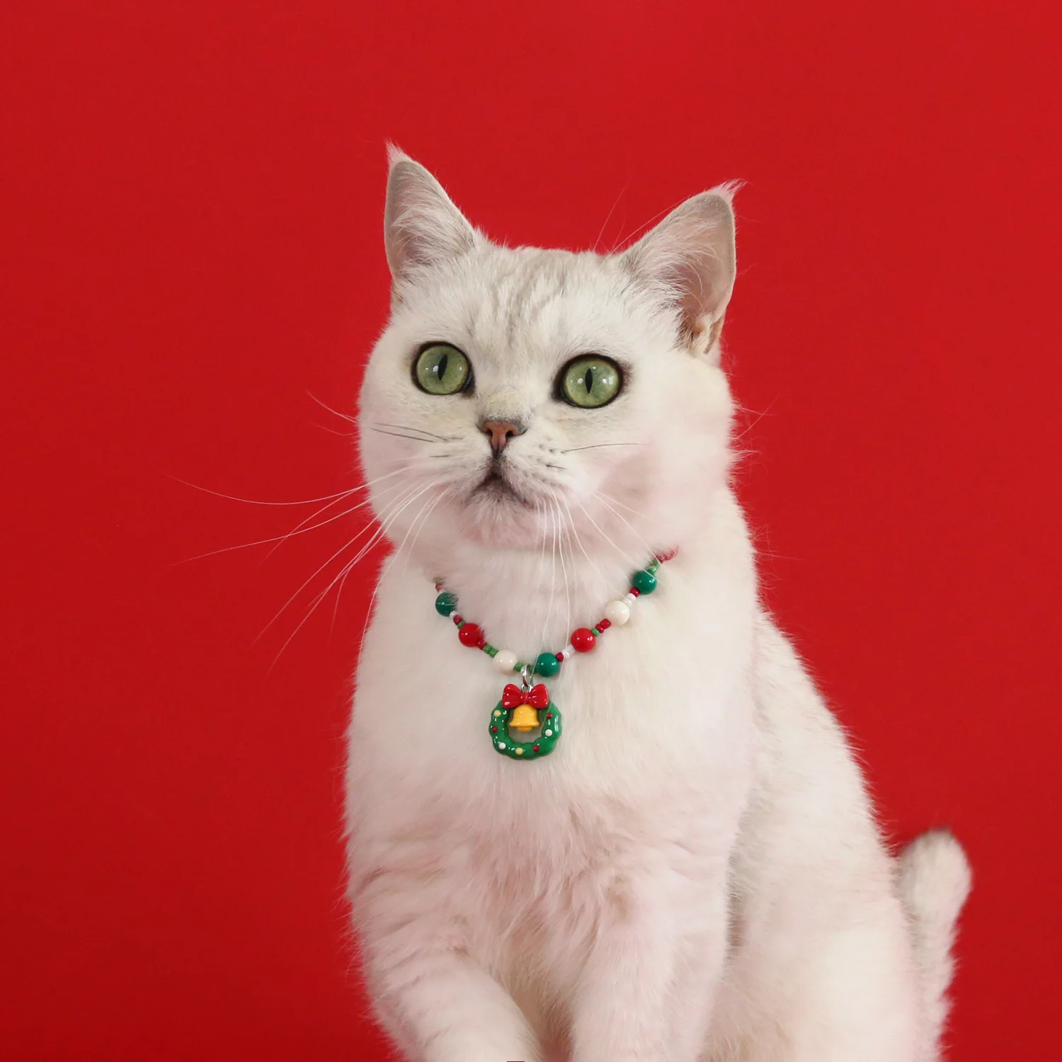 Collar de perro de Navidad, bonito Collar para mascotas para perros pequeños y medianos, Collar de lujo para gatitos, suministros para fiesta de Navidad para mascotas - imagen 4