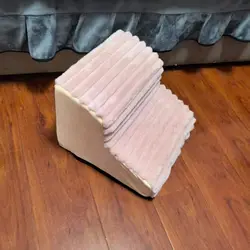 Escalera de felpa desmontable para perros – Escalones lavables