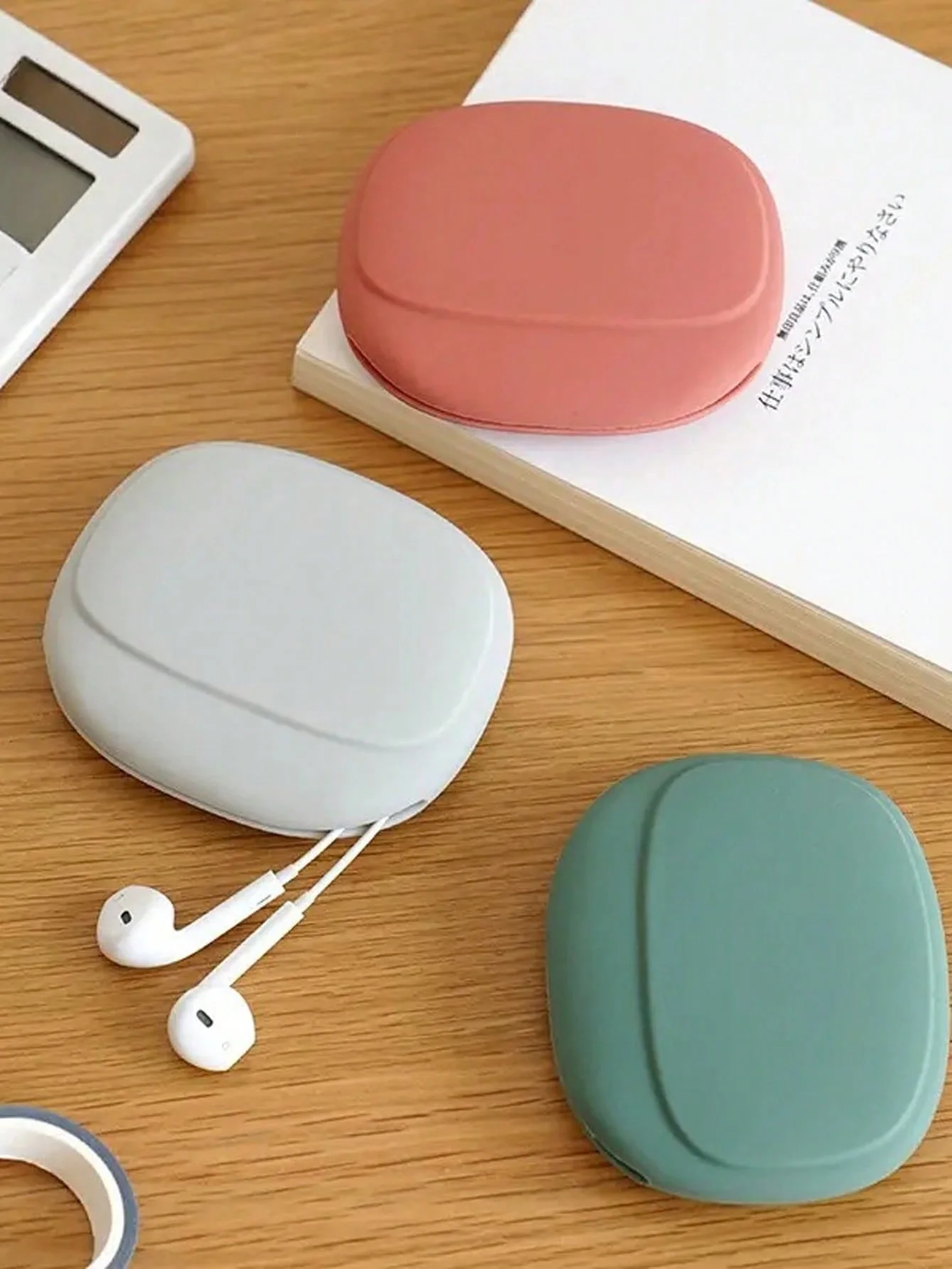 Bolsa organizadora cables silicona viaje - Auriculares y cargador - imagen 3