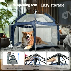 Tienda campers 2 en 1 para perros y gatos – Refugio playa y exterior