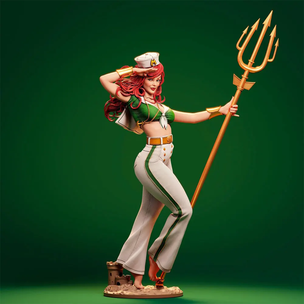 Figura de resina anime gris sin montar ni pintar, mini coleccionable - imagen 4