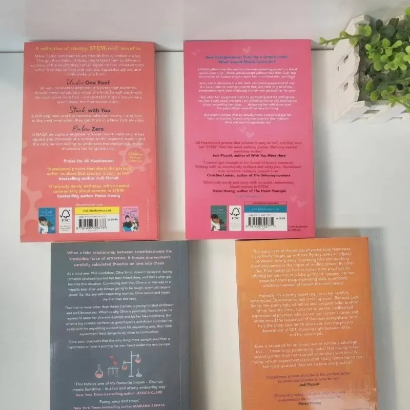 Juego de 4 libros de Ali Hazelwood, libro en inglés, novela en teoría - imagen 4