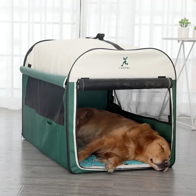 Perrera para perros, casa grande y cálida para perros, jaula de invierno, casa interior y exterior, tienda para exteriores, productos universales para mascotas para las cuatro estaciones - imagen 2