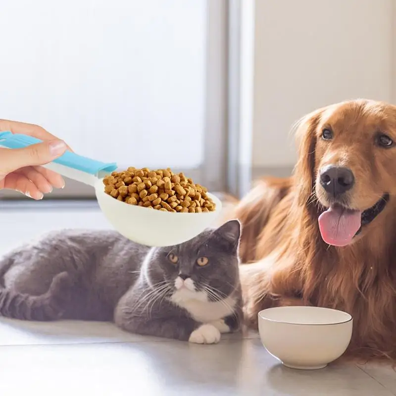 Cuchara de alimentación para mascotas, cuchara para comida húmeda, resistente al desgaste, suministros para mascotas con mango largo, cuchara para comida húmeda para perros, regalo para la casa - imagen 3