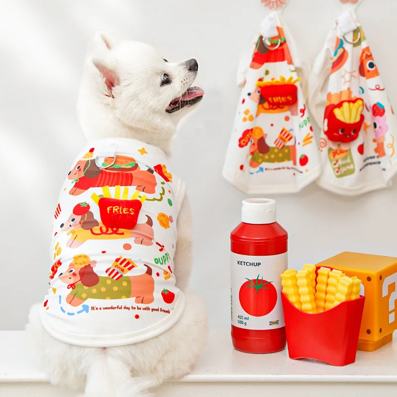 Chaleco refrescante de seda helada para perros y gatos, camisa ligera y transpirable de verano para mascotas para perros pequeños y medianos