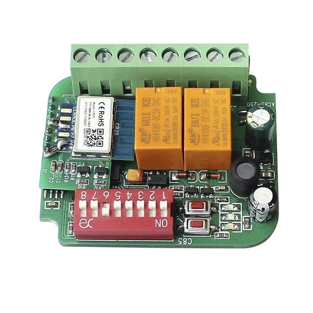 Tuya receptor WiFi para puerta de garaje multifrecuencia con mando - imagen 2