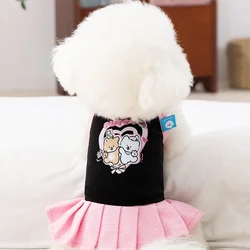 Vestido para perros Bichon Frise – ropa de verano transpirable