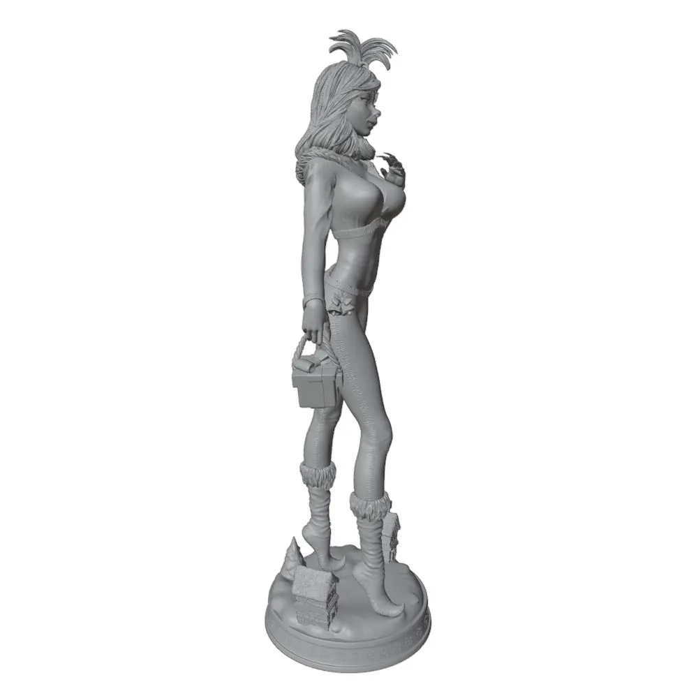 Estatua resina miniatura para gatos y perros – Kit modelo sin pintar - imagen 3